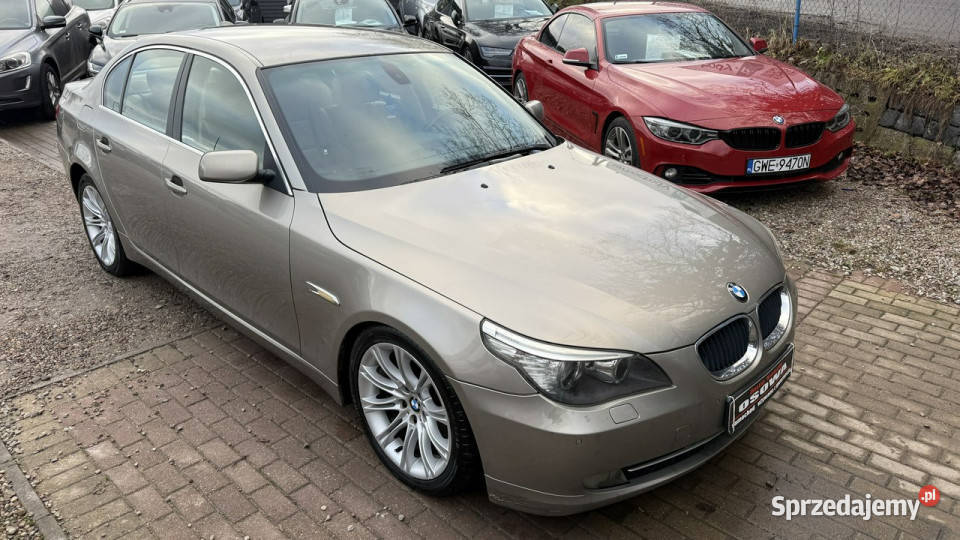 BMW 520 20d 177 Lift Automat skóry bi xenon Navi elektrochrom. lusterka boczne Gdańsk