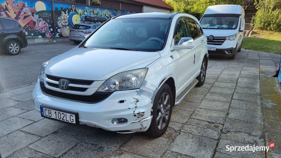 CRV 22 Diesel 4x4 Automat szkoda całkowita Bydgoszcz sprzedam