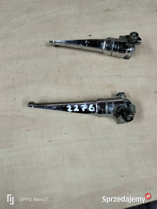 Podnóżki pasażera Chrome Peugeot speedfight 2 Podnóżki i stopki Łubno