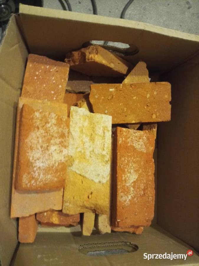 Płytki Cut Brick ceglane 2 m2 ścinki