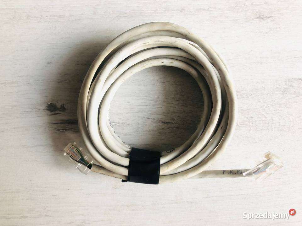 Kabel LAN 3 m Przewód Sieciowy Internetowy Łódź sprzedam