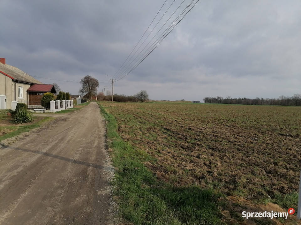 Sprzedam działkę rolnobudowlaną 1700m2 kujawsko-pomorskie Lubień Kujawski