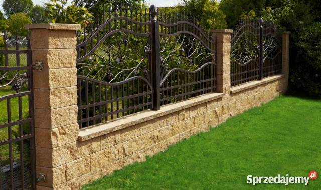 Ogrodzenia murowane joniec metalowe producent Otwock