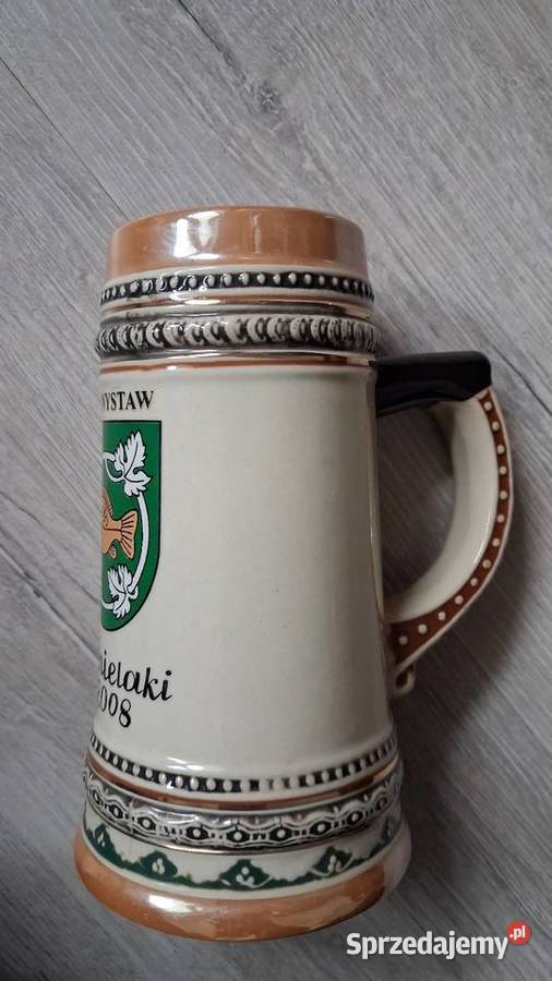 Kufel chmielaki Krasnystaw 2008 Szklanki i kufle Trawniki