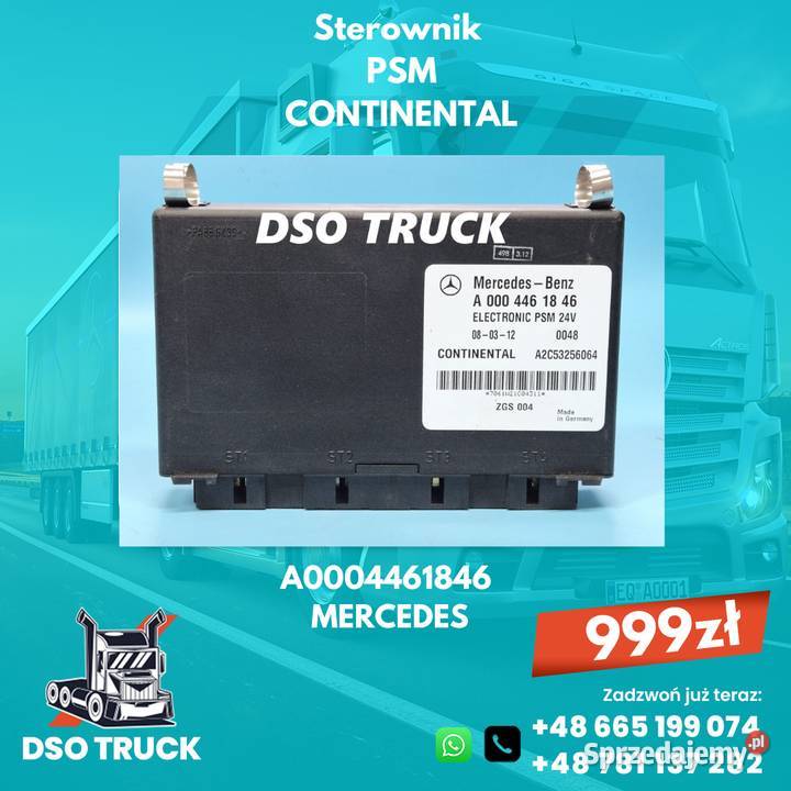 A0004461846 Sterownik PSM CONTINENTAL Mercedes Zawichost