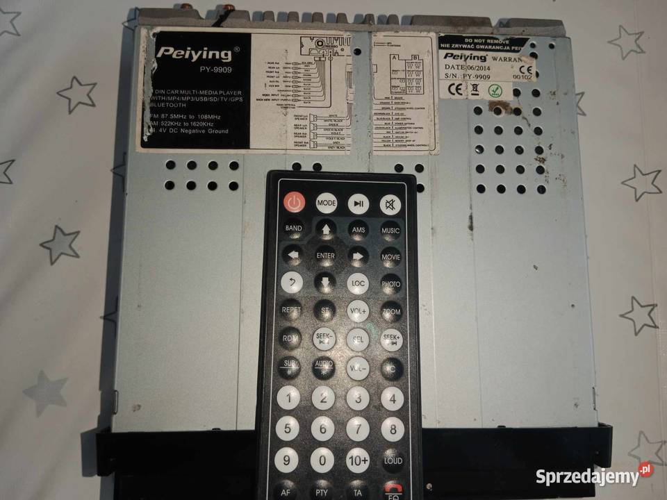 Radio Peying 1 Din sprzedam