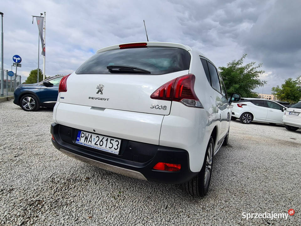 Peugeot 3008 SzklanyDach Navi Kamera HeadUp Wągrowiec