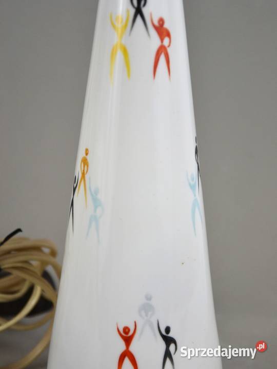 Wyprzedaż look lampa stołowa porcelana Hollohaza Porcelana i szkło Antyki, Sztuka, Kolekcje Bronisze