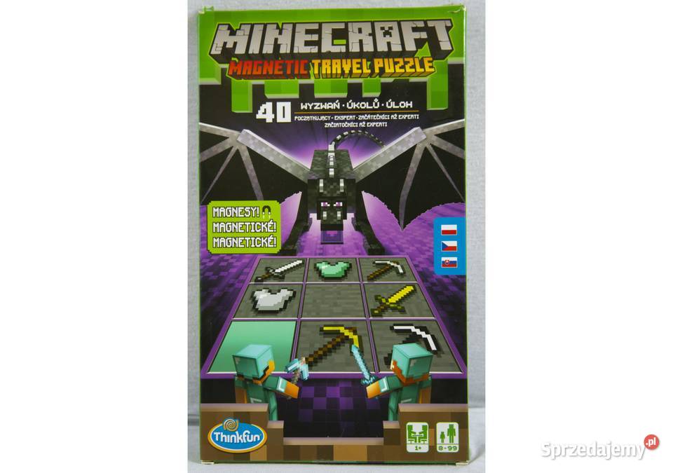 Minecraft Magnetic Travel Puzzle Gdańsk