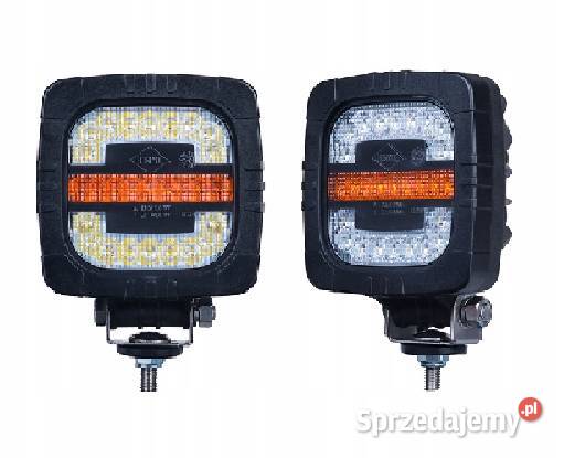 2x Lampa przednia koparka kierunkowskaz dzienne