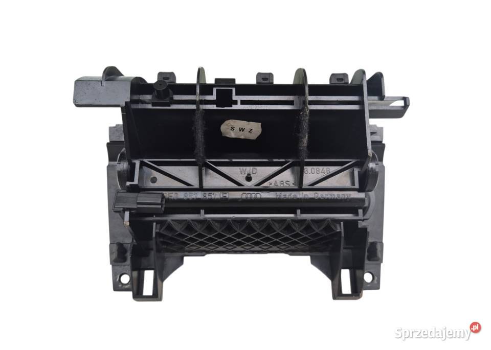 POPIELNICZKA PRZÓD 1 DIN CZARNA SOUL AUDI A4 B6 Działoszyce