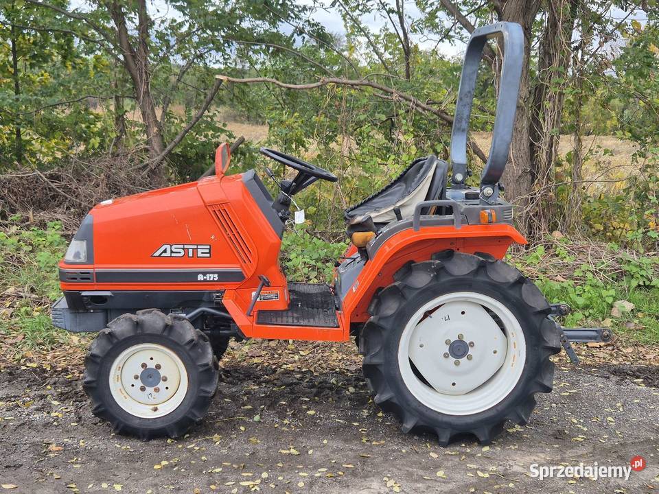 Traktorek traktor KUBOTA ASTE A175D 17
