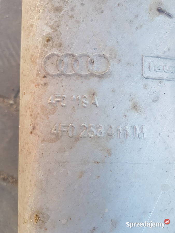 AUDI A6 C6 20 TDI SEDAN TLUMIK KONCOWY SRODKOWY Rok produkcji 2006 Turkowice
