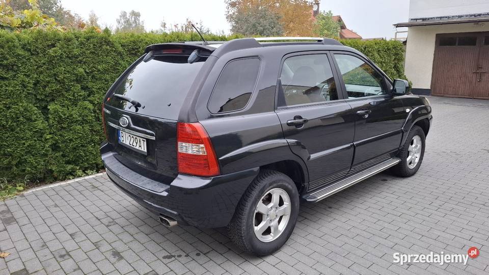 KIA Sportage 2007 20 benzyna skórzana tapicerka Białystok