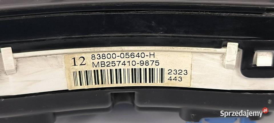 LICZNIK ZEGAR TOYOTA AVENSIS 8380005640H kujawsko-pomorskie Lipno