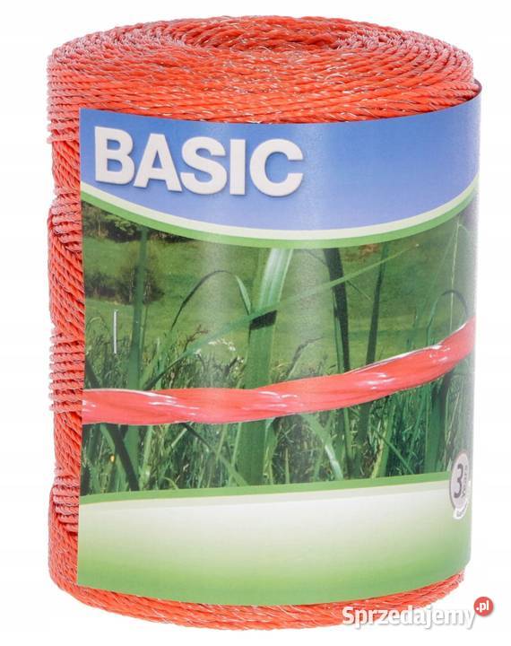 Plecionka do pastucha BASIC 500 m pomarańczowa Rzędziany