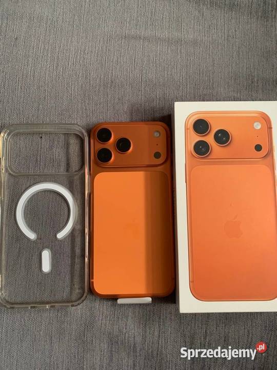 IPhone 17 pro cosmic orang 256 gb Iwanowice sprzedam