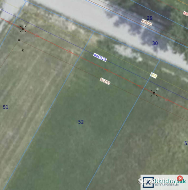 sprzedaży działki Besko Wiejska 2884m2 2884m2