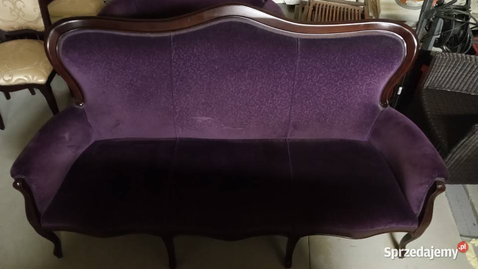 Dużą sofa małą sofa i fotel w stylu antycznym Swarzędz sprzedam