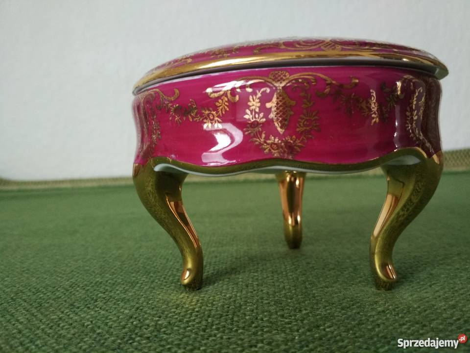 Porcelana francuska sygnowane puzderko na Ropa sprzedam