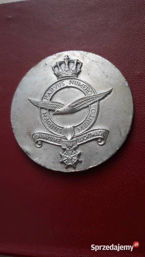 Holenderskie Królewskie LotnictwoMedal 1973 r50 Konin