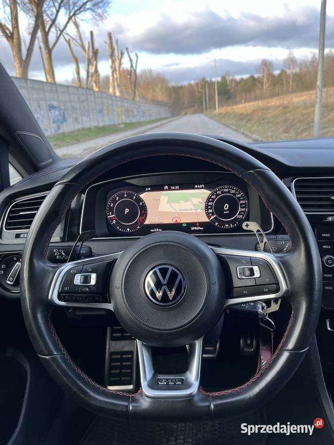 Volkswagen golf GTI 75 kurtyny powietrzne