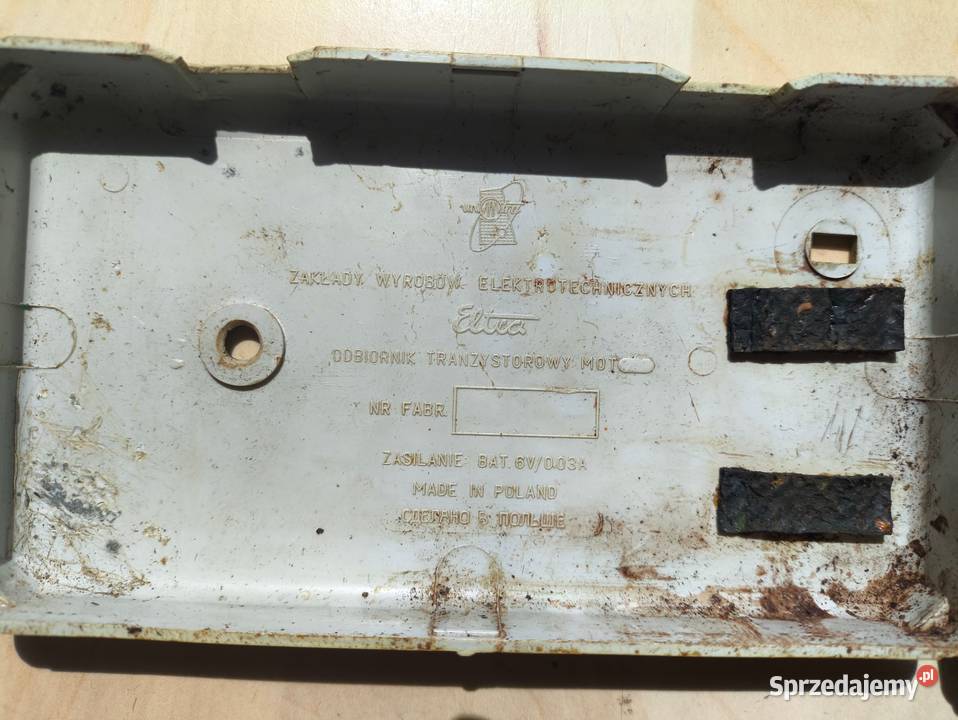 Radio Koliber 3 MOT 633 Retro PRL mazowieckie Kołoząb
