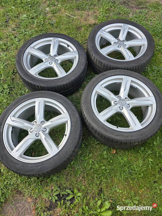 Alufelgi AUDI Q5 A4A6A7A8 20 z oponami komplet aluminiowe małopolskie Kalwaria Zebrzydowska