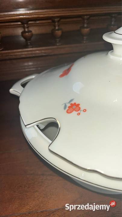 Waza Carl Tielsch Sygn w 1939 r CT Tielsch Porcelana i szkło Gdańsk