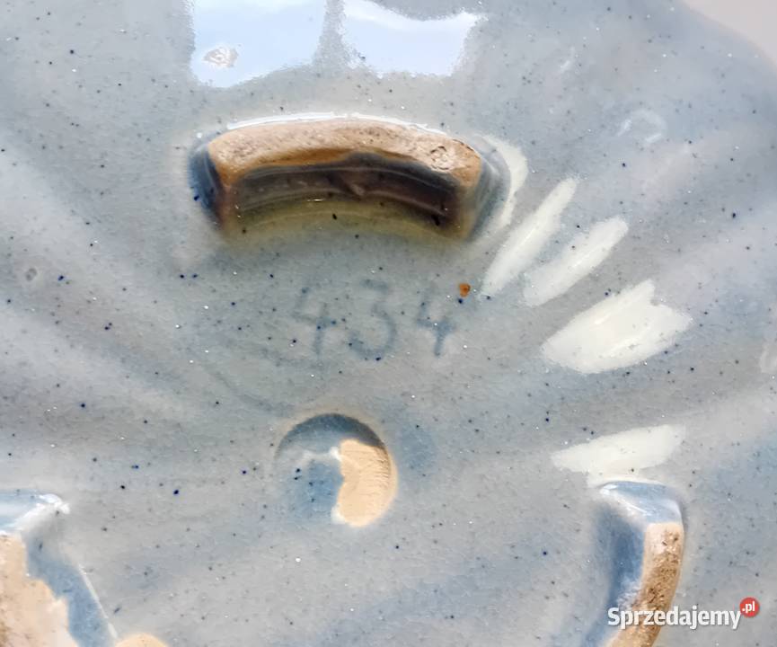 Ceramiczna misa owocarka majolika Niemcy około wielkopolskie Koźminek sprzedam