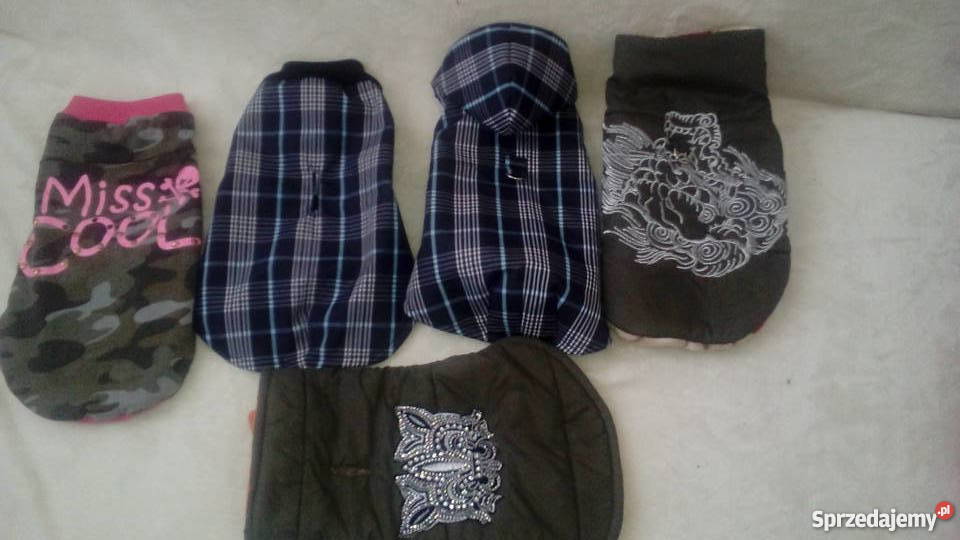 Ubranka psa Wyprzedaż Ubranka pieska Warszawa sprzedam