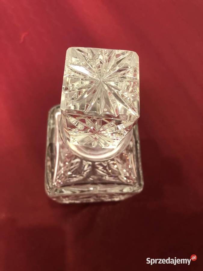 Kryształ karafka 6 kieliszków PRL Vinatage lata Kraków