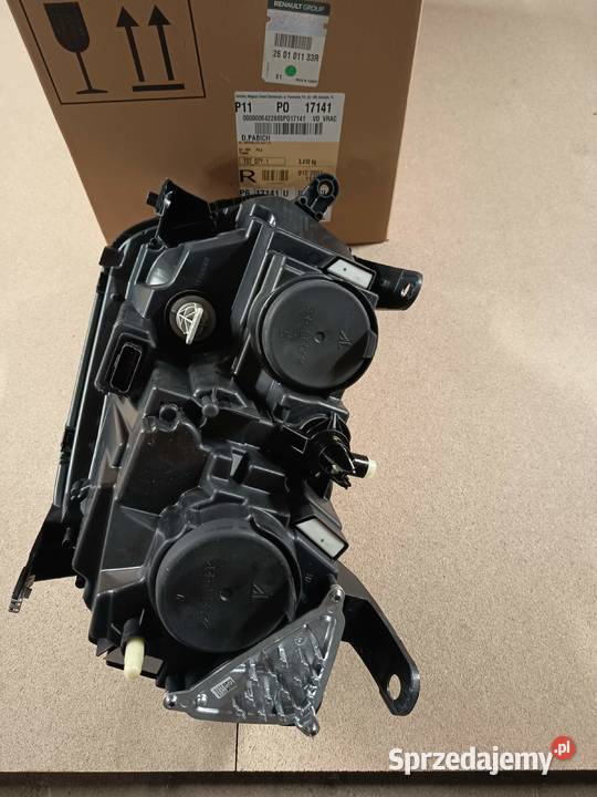 REFLEKTOR PRAWY DACIA DUSTER 260101133R Oświetlenie wielkopolskie Piła