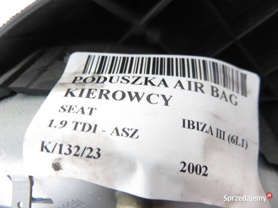 PODUSZKA KIEROWCY SEAT IBIZA III 6L1 6L0880210A