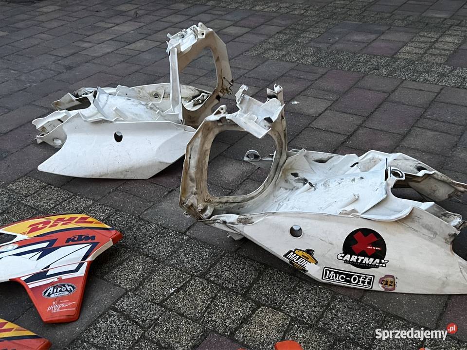 KTM EXC Plastiki Airbox Owiewki 2014 125 250 450 lubelskie Lublin