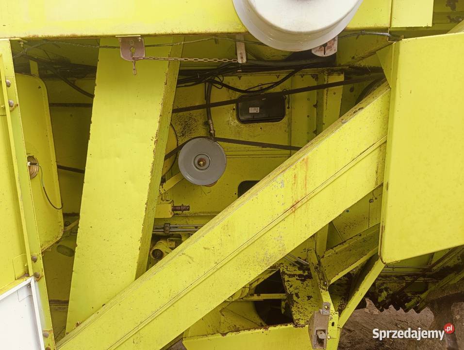 Claas Dominator 76 heder 36m wózek John Deere Czujniki strat ziarna Maszyny rolnicze Bystrzyca Stara