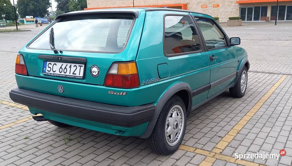 VW Golf II Madison Rok produkcji 1990 śląskie Częstochowa