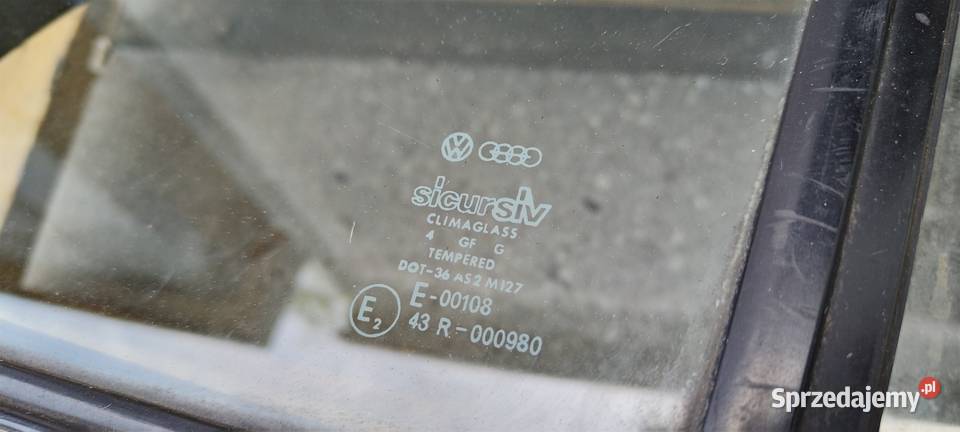 VW Golf 2 drzwi przednie lewe z dzieloną szybą osobowe Katowice sprzedam