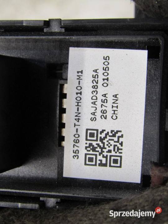 PANEL PRZEŁĄCZNIK SZYB LEWY TYŁ TYLNY HONDA JAZZ osobowe sprzedam