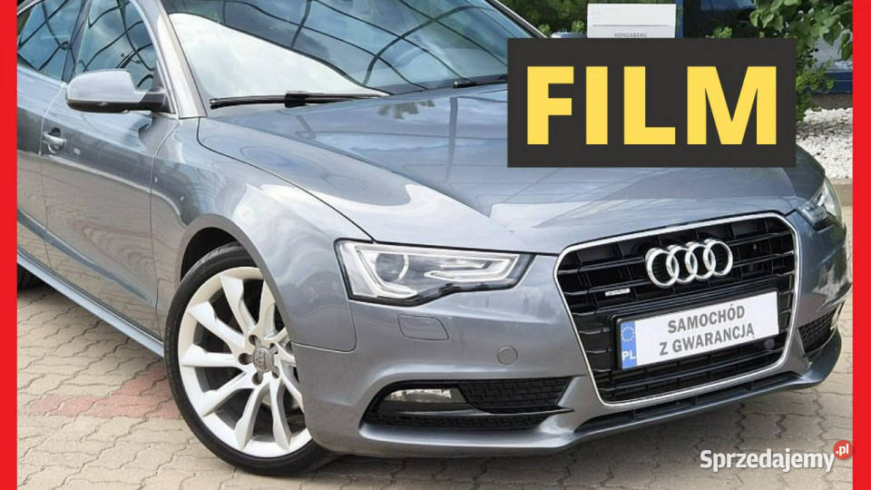 Audi A5 LIFT sportback 211 quattro automat centralny zamek