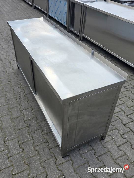 Stół Gastro z Szafką Drzwi Suwane 2006085 M1307 wielkopolskie Nowe Skalmierzyce