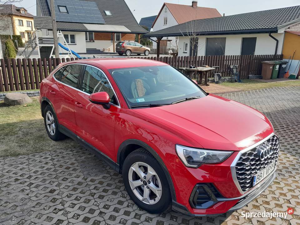 Audi Q3 20 TFSI 245 rocznik 2021 24 przebiegu garażowany Bielsk Podlaski