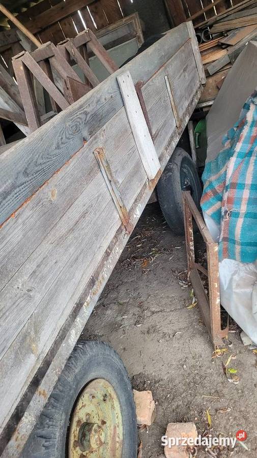 Przyczepa drewniana dwuosiowa Lipnica