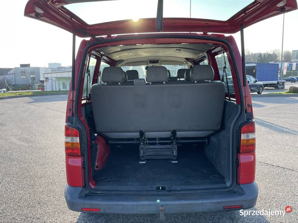 Vw transporter t5 19 TDI 105140 klima hak 9 os podkarpackie Rzeszów