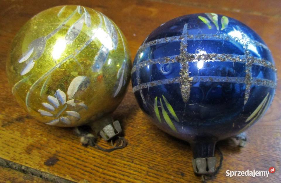 Bombki Szklane lata 60 PRL Pozostałe