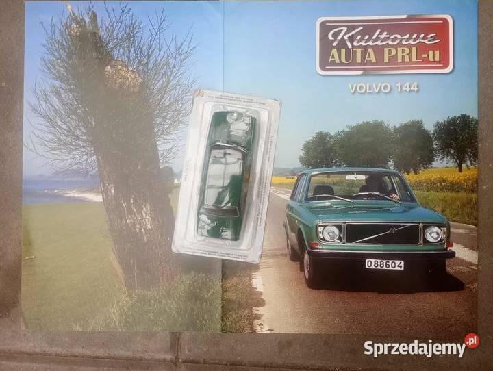 VOLVO 144 kultowe auta PRL 143 model deagostini Modelarstwo Warszawa