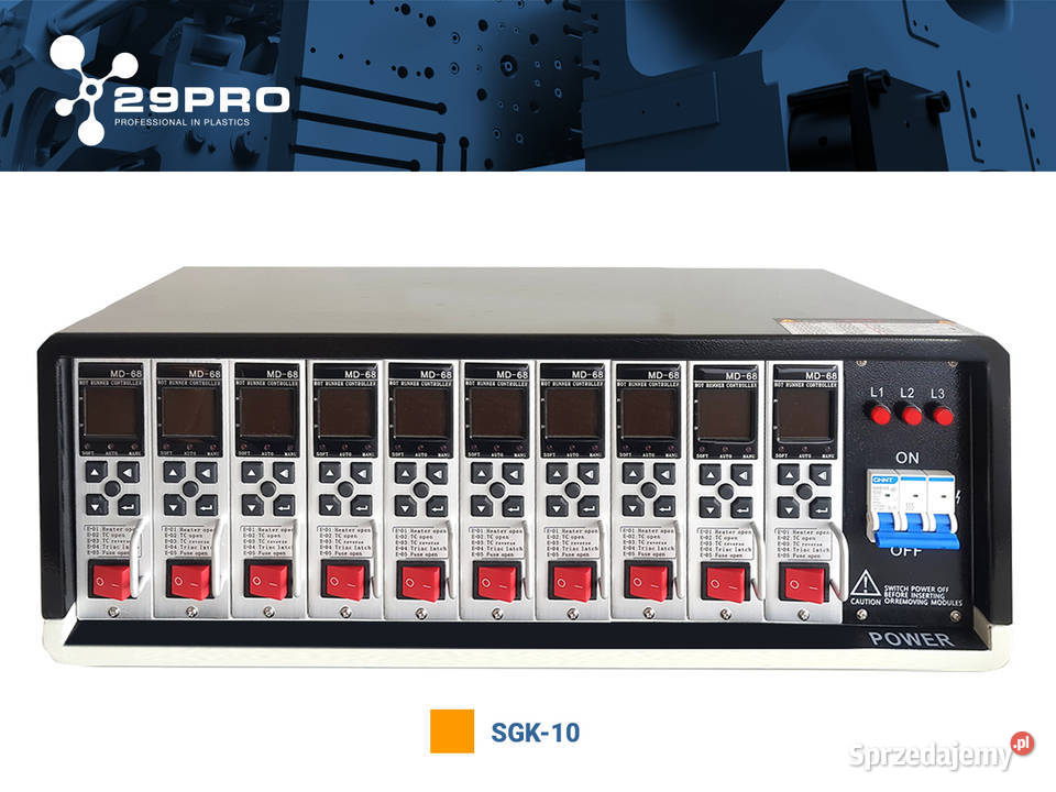 STEROWNIK TERMOREGULATOR GORĄCYCH KANAŁÓW 10 Sosnowiec