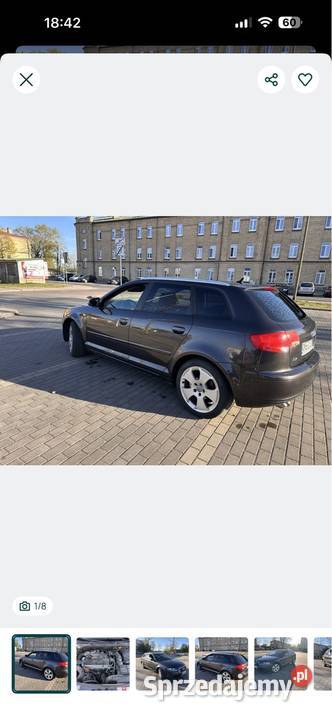 Audi A3 8P Sportback centralny zamek A3 Suwałki