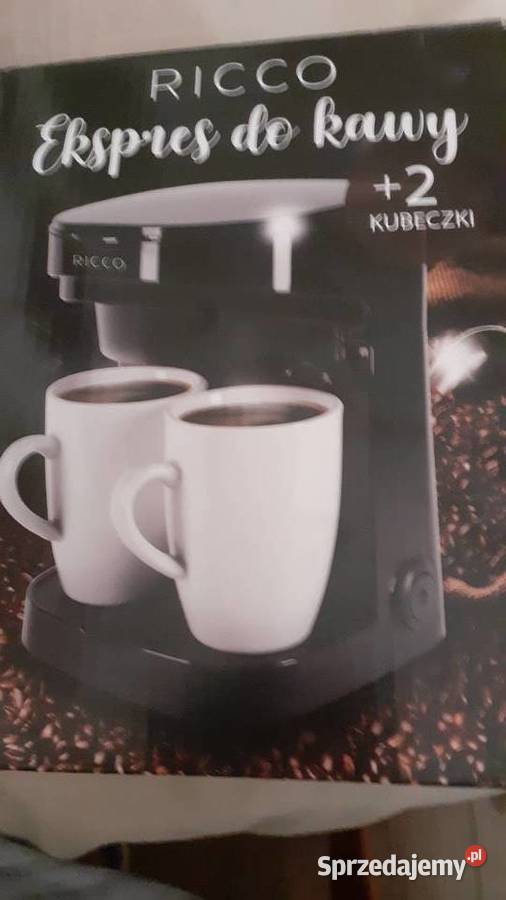 Ekspres do kawy RICCO 2 kubeczki Szczecin