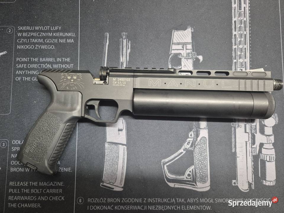 Pistolet Agt manul kal55 Sporty strzeleckie i myślistwo Jasienica Dolna